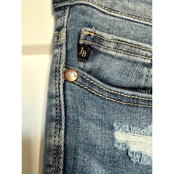 Judy Blue Women’s Camo Patch Skinny Jeans Distressed Size 7/28 JB82109MD - Picture 8 of 15